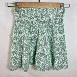 RSQ Girls Ditsy Tiered Skirt Size X-Small